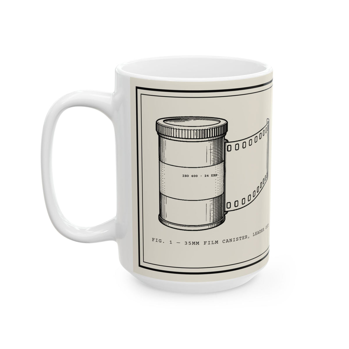 35mm Film Owner's Manual Mug | Retro Analog Life Coffee Mug in 15oz