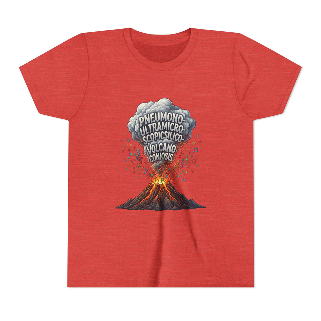 Longest Word in English Youth Tee | Volcano Word Nerd Shirt
