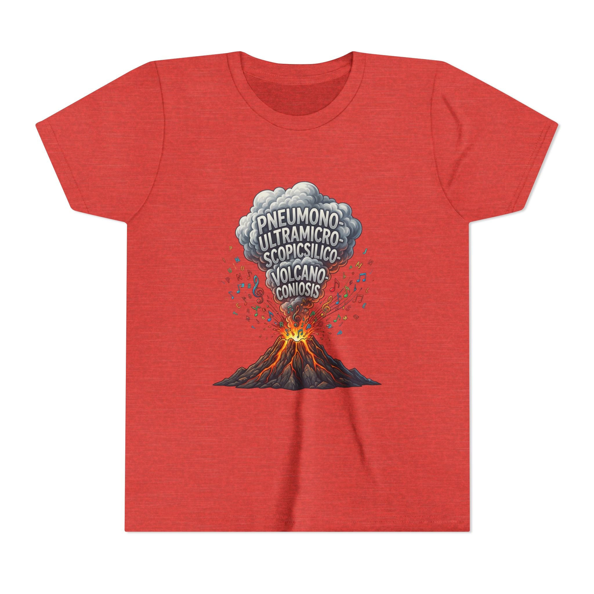 Longest Word in English Youth Tee | Volcano Word Nerd Shirt