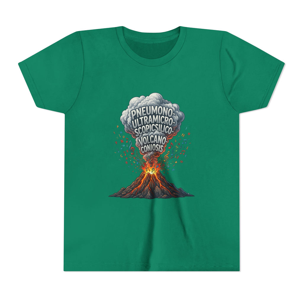 Longest Word in English Youth Tee | Volcano Word Nerd Shirt