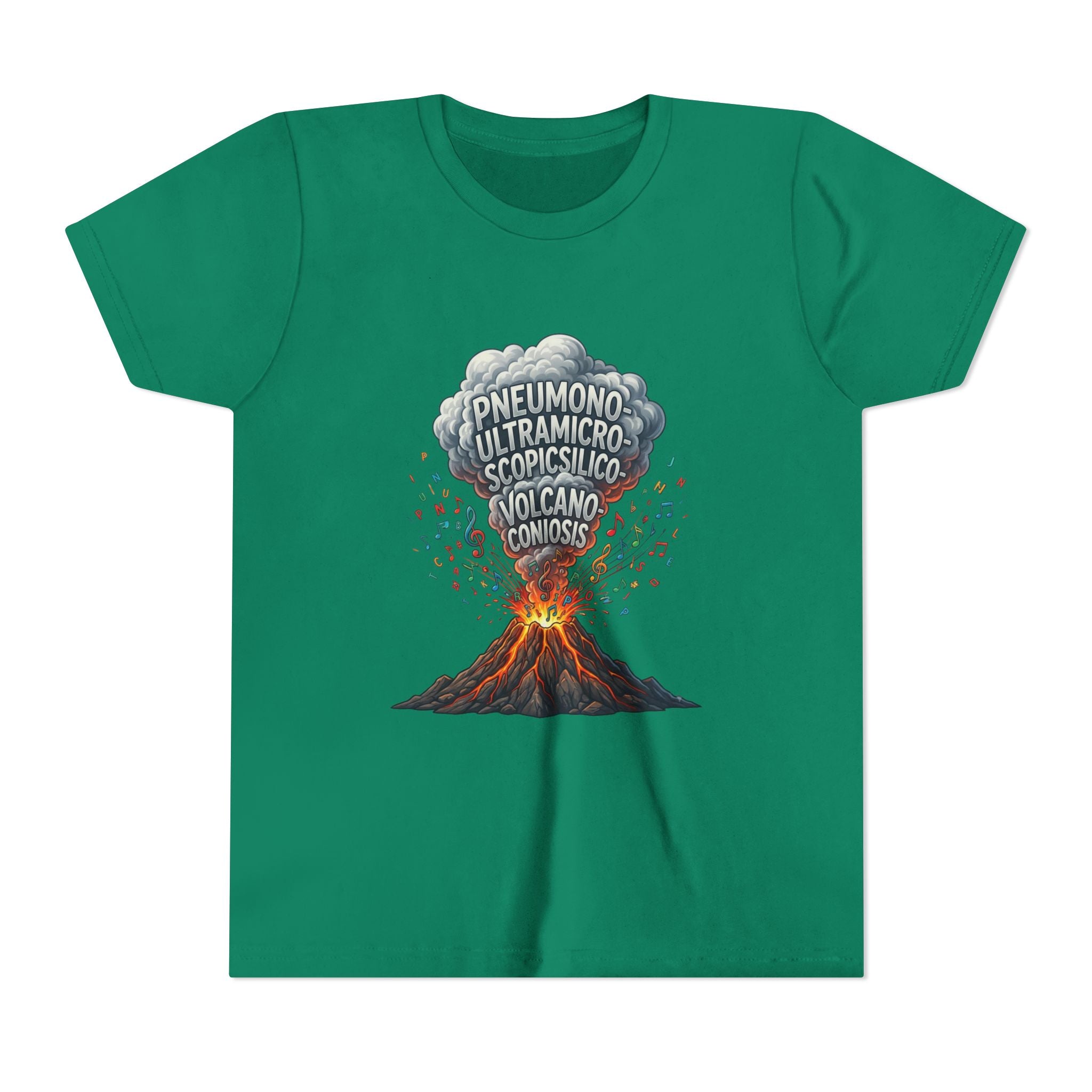 Longest Word in English Youth Tee | Volcano Word Nerd Shirt