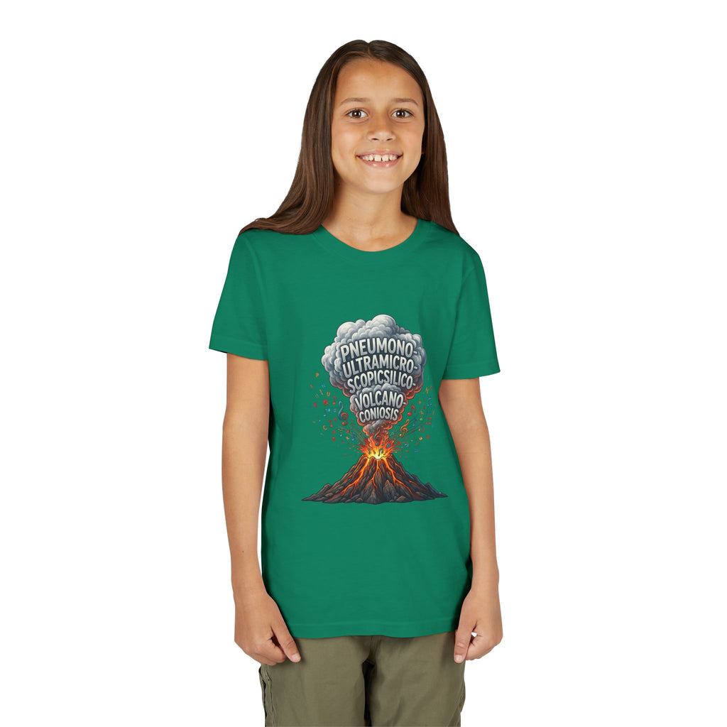 Longest Word in English Youth Tee | Volcano Word Nerd Shirt