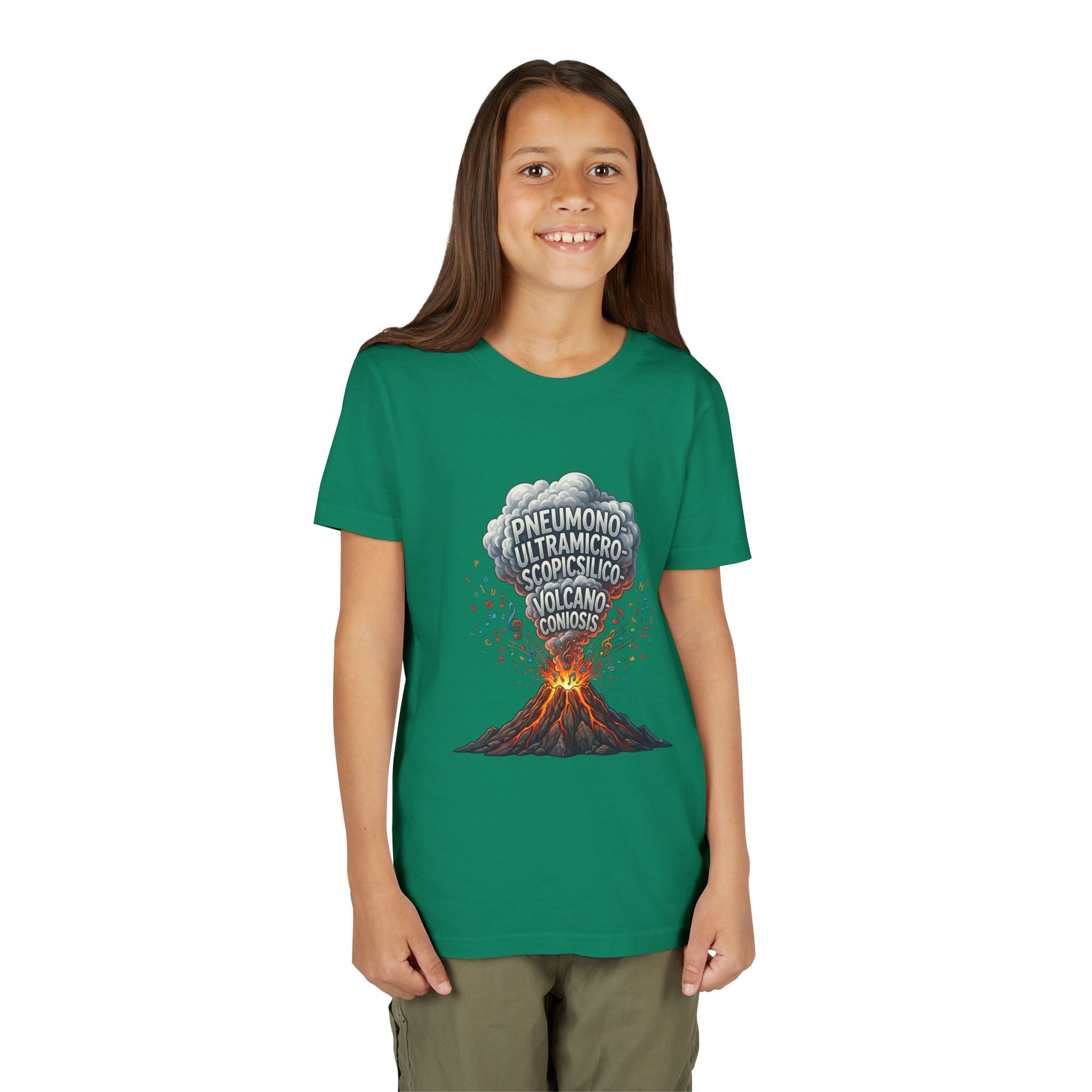 Longest Word in English Youth Tee | Volcano Word Nerd Shirt