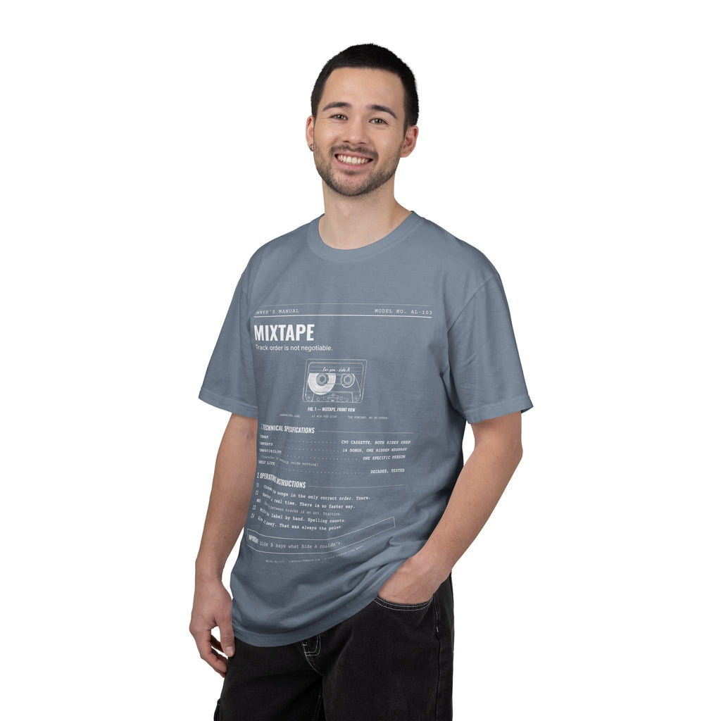 Mixtape Spec Sheet Shirt | Analog Life Vintage Tee
