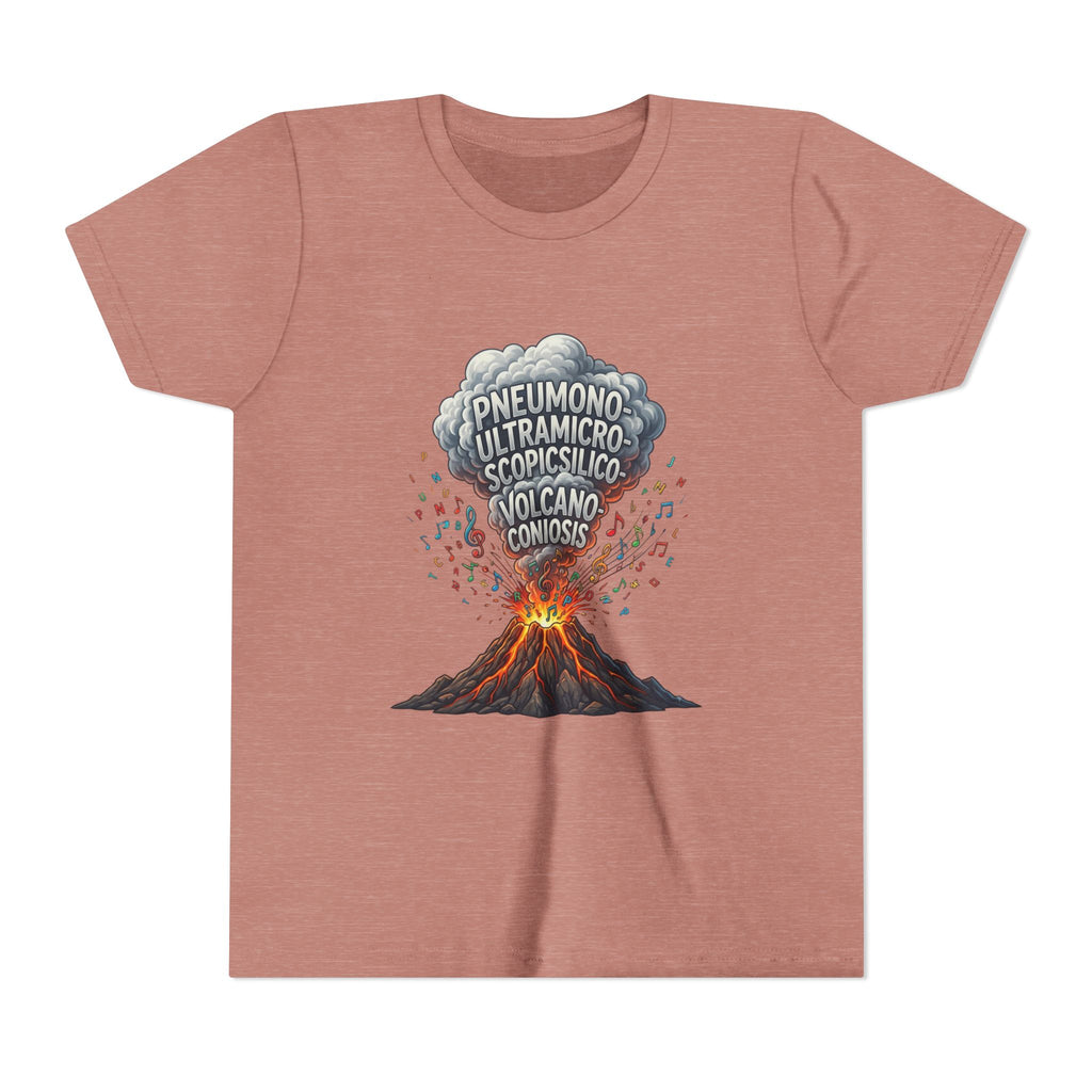 Longest Word in English Youth Tee | Volcano Word Nerd Shirt