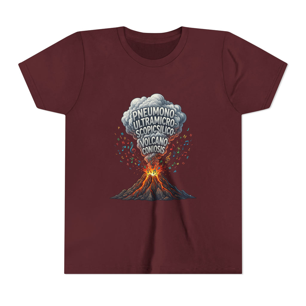 Longest Word in English Youth Tee | Volcano Word Nerd Shirt