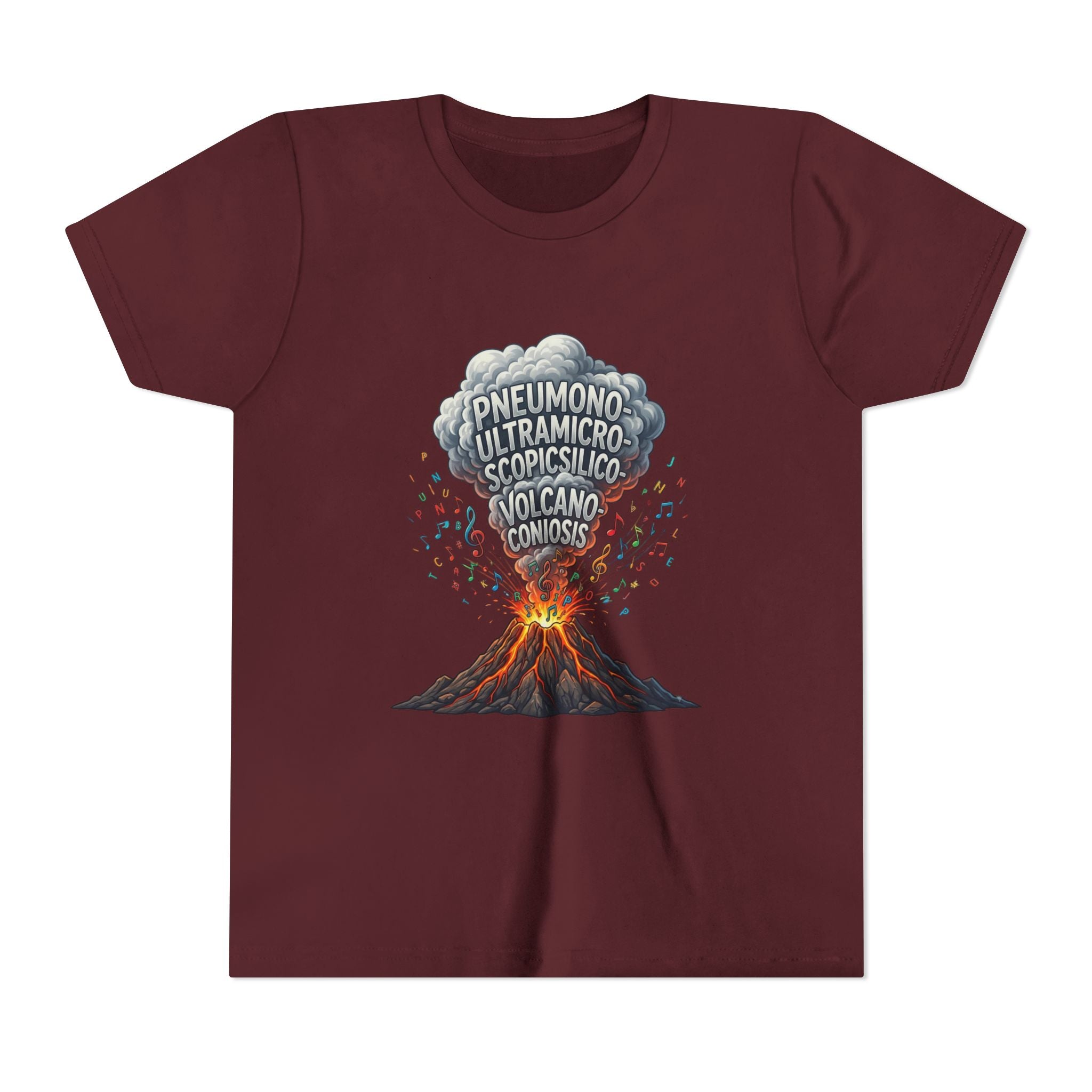 Longest Word in English Youth Tee | Volcano Word Nerd Shirt