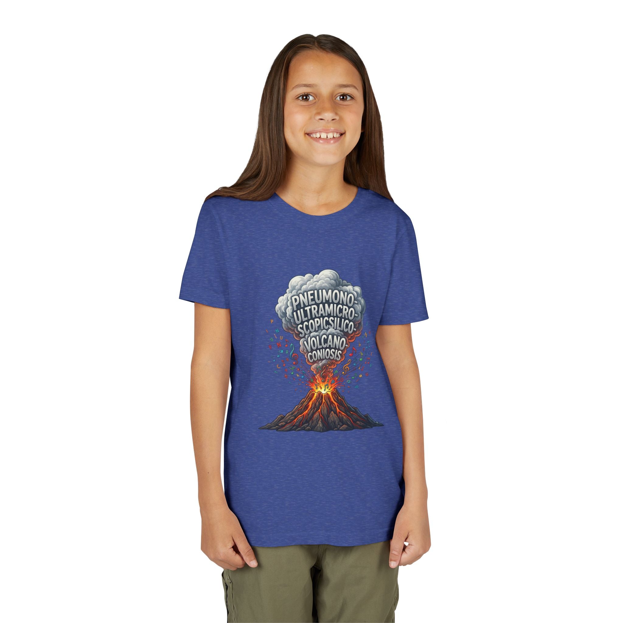 Longest Word in English Youth Tee | Volcano Word Nerd Shirt