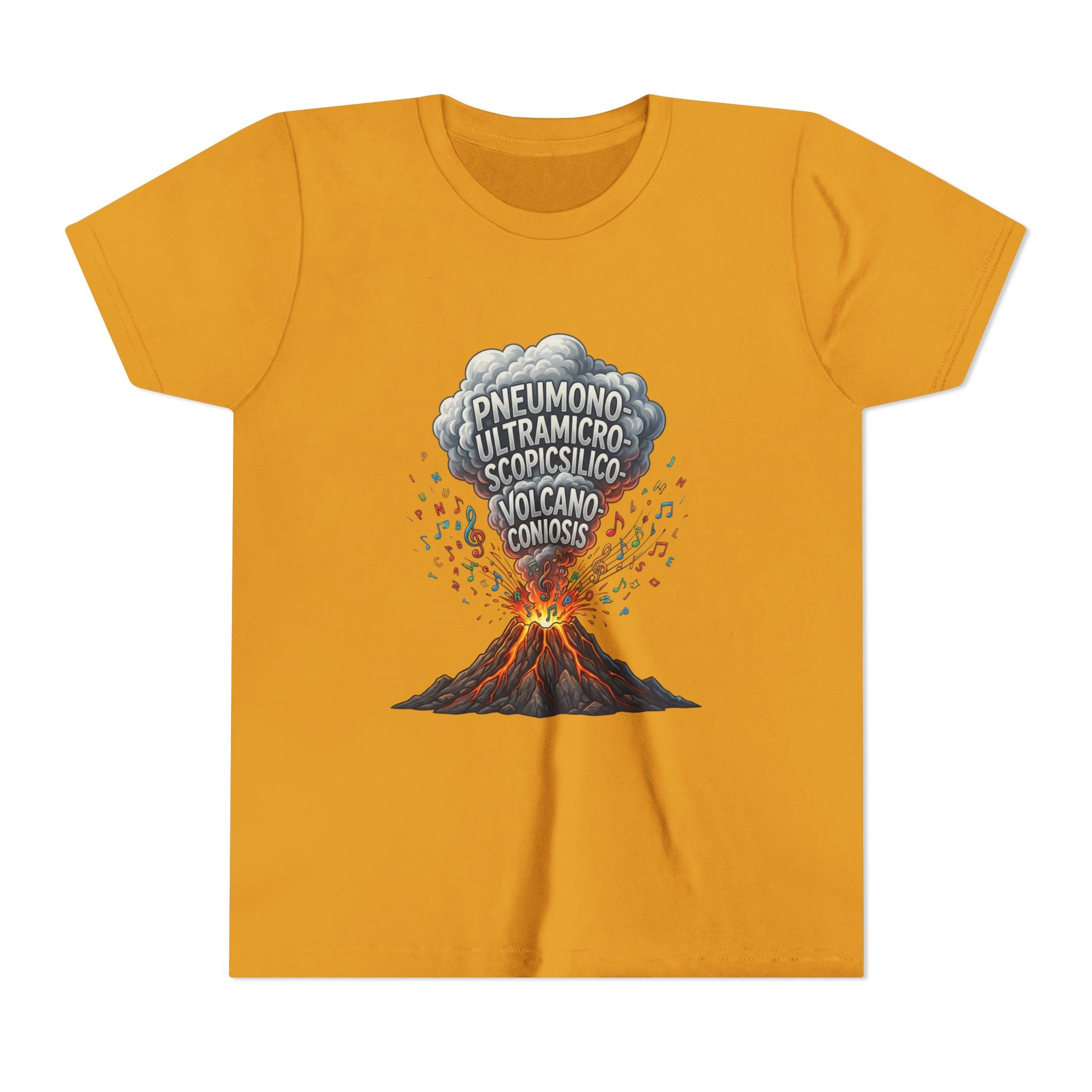 Longest Word in English Youth Tee | Volcano Word Nerd Shirt