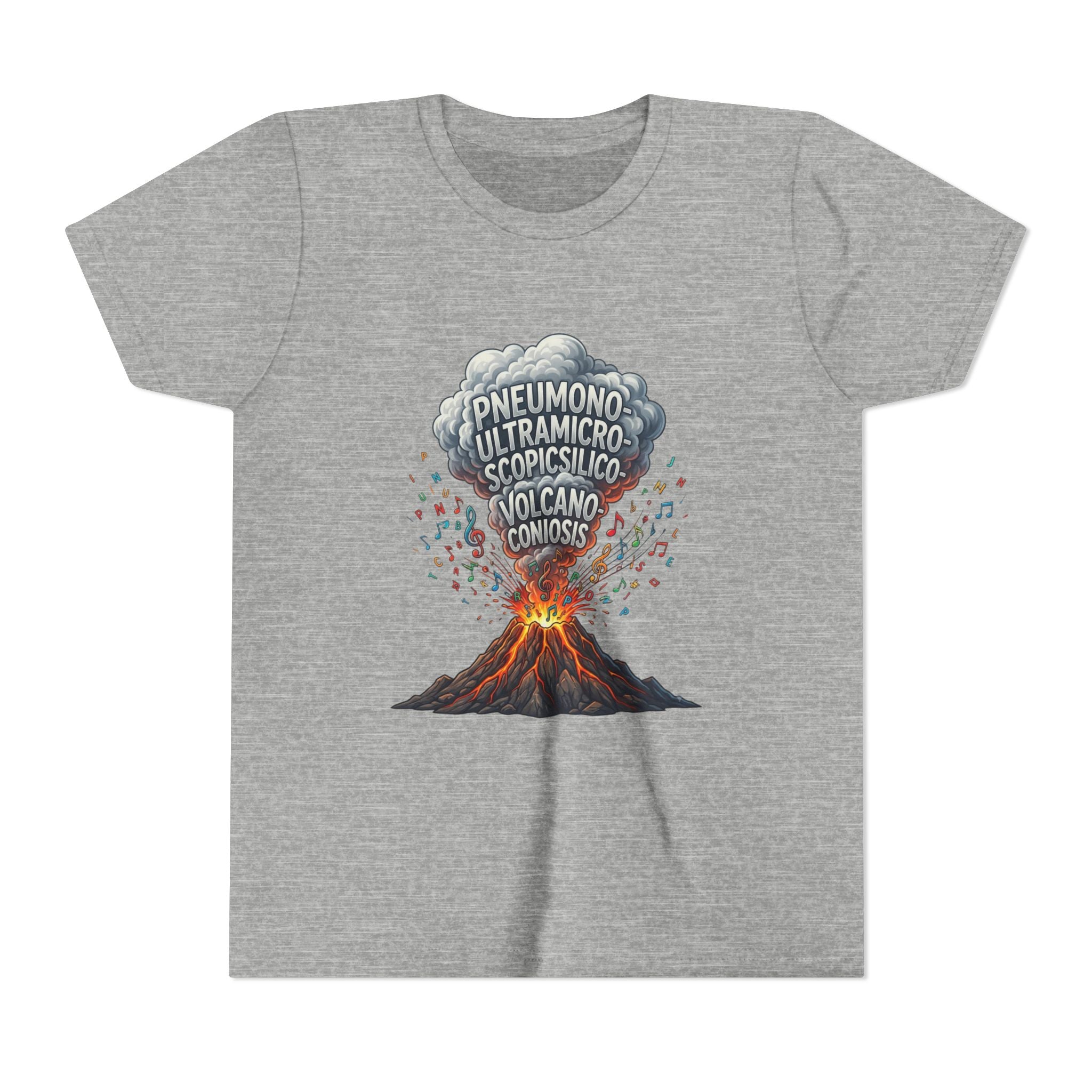 Longest Word in English Youth Tee | Volcano Word Nerd Shirt